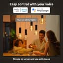 Philips Hue Ellipse White and Colour Ambiance LED Smart Light Bulb [E27 Edison Screw] for Indoor Home Lighting. Bedroom, Livingroom and Dining. - 7