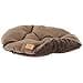 Ferplast Dog Bed, Dog Cushion, Cat Cushion, Dog Sofa for Small Dogs, Cat Bed, 78 x 50 x 15 cm, Washable, Brown - 5