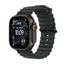 Apple Watch Ultra 3 GPS + Cellular 49mm Premium Running and Multisport Smartwatch with Rugged Black Titanium Case with Black Ocean Band. Advanced Health and Fitness Tracking - 1