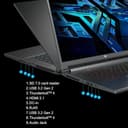 acer Predator Triton 500 SE Gaming Creator Laptop, 16 pulgadas WQXGA 240Hz G-SYNC, Intel i7-12700H, GeForce RTX 3070Ti, 16GB LPDDR5, 1TB Gen 4x4 SSD, Killer Wi-Fi 6E, lector de huellas dactilares - 9