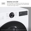 LG F2X50S8TLB - Lavadora Inteligente, 9kg, AI Direct Drive, TurboWash 360º, 1200rpm, Fondo reducido, Un 30% más eficiente que A, Serie 500, Blanca - 10