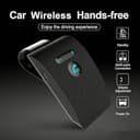 Decumeby Altoparlante per Auto Bluetooth, Altoparlante Bluetooth Vivavoce per GPS e Musica, Supporta 2 Telefoni Collegati, Kit Telefono Vivavoce con Sensore di Vibrazione - 3