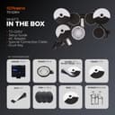 Roland TD-02KV V-Drums | Batteria Elettronica con una Suonabilità Espressiva, Funzionalità di Riduzione del Rumore, Rullante con Pelle Mesh, Ampia Disposizione in Stile Acustico - 8