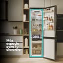 Candy City Fresco 300 CNCQ2T518EX, Frigorifero Combi, 280L, Larghezza 55 cm, Altezza 182 cm, Total No Frost Circle+, Cassetto per Verdure, Controllo Interno Digitale, Illuminazione LED, Porta - 4