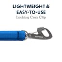 RUFFWEAR Correa de Perro, Front Range Leash, Ligera y Duradera, 1,5 m con manija Acolchada y Clip Crux Giratorio Seguro, Correa Tubelok compacta y aerodinámica, Coastal Fade - 3