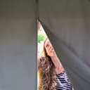 TOOLPORT Gazebo da giardino 3x4 m telaio in alluminio tetto in policarbonato da ca. 8 mm 4 teli laterali color grigio - 8