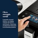 De’Longhi Rivelia – Perfetto Macchina da Caffè Automatica, Montalatte Classico, 8 Bevande in un Solo Tocco, Display Touch a Colori, Contenitori Chicchi di Caffè Intercambiabili, Nero (EXAM440.35.B) - 8