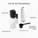 De'Longhi Magnifica Start - Perfetto Kaffeevollautomat mit LatteCrema-Milchaufschäumer, 4 One-Touch-Getränke, Cappuccino Kaffeemaschine, Soft-Touch-Bedienfeld, Schwarz-Grau (ECAM222.60.BG) - 8