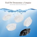 Aigostar Fitfoodie Steel - Vaporera eléctrica 9 L Vaporiera Inox, 3 recipientes Independientes, Temporizador 60 Minutos, Cuenco para Preparar arroz, Livello Di Acqua Visibile, Libre de BPA, 800W - 7