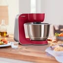 Bosch MUM5 CreationLine - Robot de cocina, potencia de 1000 W, 7 velocidades + función Pulse, color rojo - 5