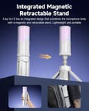 COMICA Ejoy Uni S USB Gaming Mikrofon mit RGB, 48kHz/24Bit, Noise Cancellation Kardioid-Kondensator Microphone mit Mute, Dynamisches Mikrofon für Streaming, Podcast, YouTube, Discord, PC, Mac, PS4/5 - 3