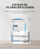 PETKIT EVERSWEET MAX Fuente para Gatos Sin Cable, con Sensor de Movimiento, Control de App, con 5000mAh Batería Recargable, 3L Bebedero Gatos Automático, Bandeja de Acero Inoxidable - 6