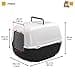 Ferplast Prima Cat Toilet Home, 52.5 x 39.5 x 38 cm, Black - 2