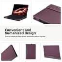 Laptop-Hülle für Lenovo ThinkPad X1 Carbon Gen 13 Aura Edition, ThinkPad X1 Carbon Gen12 Intel (14 Zoll), All-Inclusive-Drop-Case, PU-Leder, Schutzhülle, abnehmbare Schale, Weinrot - 4