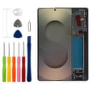 Duotipa Display OLED da 6,9", compatibile con Samsung Galaxy S25 Ultra SM-S938B (Only for EU Version), display LCD touchscreen, montaggio con kit di strumenti di riparazione, supporto funzione di - 1