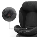 Kinderkraft I-GROW 2 PRO Seggiolino auto 0-36 kg, I-SIZE 40-150 cm, Seggiolino 360 girevole, con Isofix Base, Reclinabile Posizione sdraiata, Poggiatesta regolabile, Gruppo 0 1 2 3, Nero - 5