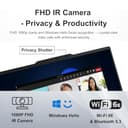 Lenovo ThinkPad X1 Carbon Gen 13 Business AI Laptop, Intel Core Ultra 7 255U, 14" FHD+ Touchscreen, 32GB DDR5, 1TB SSD, 1080p IR Camera, Fingerprint, Wi-Fi 6E, Win 11 Pro, Bundle with 7-in-1 USB-C Hub - 4