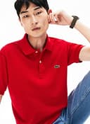 Lacoste L1212 Polo, Rosso (Rouge), M Uomo - 4