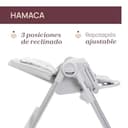 Chicco Polly Armonia Trona Evolutiva para Niños de 0 Meses hasta 40 kg, Trona 3en1, 9 Niveles de altura, 3 Posiciones de reclinado, Reposapiés Regulables, 4 Ruedas, Cierre Compacto, Gris claro - 5