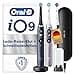 Oral-B iO Series 9 Electric Toothbrush Twin Pack - Electric Toothbrush, Includes 3 Replacement Toothbrush Heads, Charging Travel Case, Quick Charging Station - 7 Dental Care Modes, Designed by Braun - 1