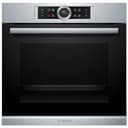 Bosch - Horno Multifunción con Vapor Añadido, 60 cm, Asistente de limpieza con agua, Recetas pre-programadas, Electrónica TFT con símbolos TouchControl, Serie 8, acero inoxidable, HRG635BS1 - 1