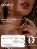 Dochais Collana Argento 925 Donna Ragazze 1mm/2mm Catenina Argento 925 Donna Sottile 41/46/51/56 cm Collane Minimaliste Regali Gioielli - 2