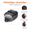 Amazon Basics, Rucksack für Klassische Anlässe/Freizeit/Schule, 30.99 cm x 15.24 cm x 40.13 cm, Schwarz, 1er-Pack - 3