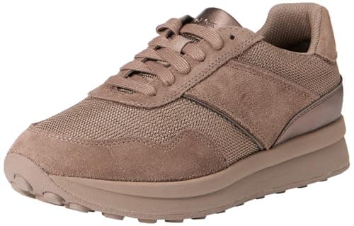 Geox Women's D Runntix A Trainers, Taupe, 5 UK