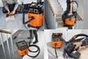 FEIN Dustex 25 L, Aspirador de obras para conexión de herramientas eléctricas, Aspirador en humédo/seco con cable de red 7,5 m, Potencia máxima de entrada 1380W. Homologación para la clase de polvo L. - 4