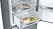Bosch KGE36ALCA Serie 6, Frigorifero combinato da libera installazione, LowFrost, Cassetti VitaFresh, Tecnologia Inverter Intelligente, Acciaio, 186x60 cm - 4