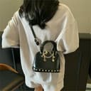 Fryloo Borse Borsa A Mano da Donna di Lusso in Pelle Pu, Tracolla E per Ufficio, Viaggio Uso Quotidiano, Elegante Spaziosa, Leggera-Rosa - 2