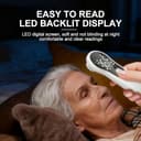 Termometro Digital para fiebre para bebés,niños y adultos,Termometro bebe infrarrojo sin contacto para la Termómetro frente,con mediciones precisas instantáneas,alarma de fiebre,℃ y ℉ Conmutable - 5