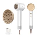 DREAME Hair Glory Combo Haartrockner,Trocknet schnell,110.000 Umdrehungen pro Minute,Luftstrom70m/s,Negativ-Ionen-Technologie,Temperatur-und Luftgeschwindigkeitsregelung,Düse Diffusor,Geräuscharm,Weiß - 1