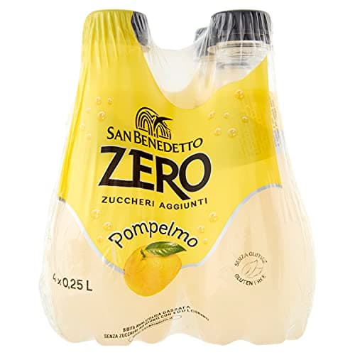 SAN BENEDETTO ZERO POMPELMO PET 4 x 250 ml