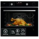 AEG Serie 6000 Forno a Vapore SteamCrisp da Incasso, 72 L, SenseCook Multifunzione con Cottura a Vapore, Pulizia Pirolitica, 9 Programmi, Display LED, OR6PB51WSB - 1