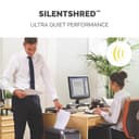 Fellowes Powershred 99Ci Cross shredding Negro, Gris - Triturador de papel (Cross shredding, 23 cm, 3.9 x 38, 25 min, 17 hojas, Negro, Gris) - 7