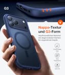 TORRAS Guardian-Mag für iPhone 17 Pro Hülle für MagSafe (Zertifizierte Militärschutz und Magnetkraft) Handyhülle iPhone 17 Pro Case Extrem Haltbarkeit Hülle Stoßfest Kratzfest Cover, Matt Blau - 6