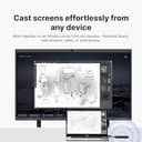 NearHub S55 Pro Pizarra Interactiva 55" 16+128GB Windows 11, Pantalla Táctil 4K con Cámara 4K+8 Micro, Compartir Pantalla& Colaboración en Tiempo Real& Reuniones Híbridas (con Soporte de Pared) - 4