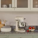 Kitchenaid Planetaria - Artisan - Robot da Cucina con testa inclinabile e 7 accessori - 4.8 L - Impastatrice - Color Crema - 4