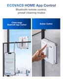 ECOVACS WINBOT Mini Gen 2 Robotic Window Cleaner Robot,Ultra-Slim 55mm,WIN-SLAM 4.0 Navigation,10-Tier Safety, Edge Cleaning,Ultrasonic Spray,App Control for Home Glass Cleaning - 7