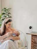 nooie Babyphone mit Kamera, Baby Kamera WLAN, Baby Monitor with Camera und APP, Gegensprechfunktion 1080P HD Nachtsicht Kompatibel mit Alexa und 2.4Ghz WiFi, Bewegungs Geräuscherkennung, Indoor - 9