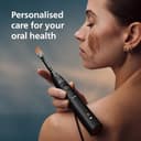 Philips Sonicare DiamondClean 9900 Prestige Electric Toothbrush, with SenseIQ Technology and App, 5 Brushing Modes, 3 Intensity Levels, Charging Travel Case, Black, Model HX9992/43 - 2