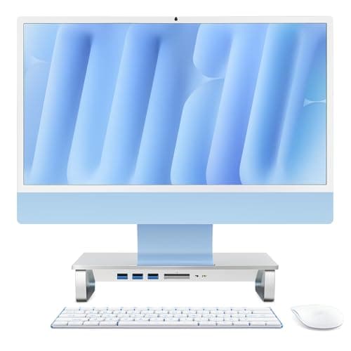 Steady Comps Ltd Mac Desktop • 8-Core M4 • 24-inch 4.5K Retina display • 16GB RAM • 256GB SSD+2TB SSD Hub/Stand • Windows 11 • Office • Dust Cover • DVD