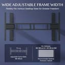 FLEXISPOT EC5 Pro Escritorio Elevable Eléctrico Carga 160KG, 2 Motores 3 Etapas, Marco de Pie Mesa Regulable Altura Eléctrico, Sistema Anticolisión, Funciones de Memoria, Negro - 6