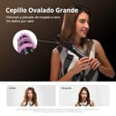 CrazyMar Cepillo Secador de Pelo 7 en 1, Cepillo Moldeador de Pelo Multifunción, Cepillo de Aire Caliente Set, Tecnología Coanda, Control Inteligente Calor, Para Todo Tipo de Cabello,110000 RPM - 7