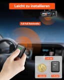 VANTRUE Kabellose Fernbedienung für Dashcam für Auto, N5 / N4Pro / N2X / S1 Pro / E1 / E2 / E3 Dashcam, für schnelle Aufnahme & Video-Sperre im Notfall. - 4