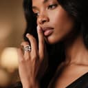 ALEXCRAFT Anillo Mujer Plata 925, Anillos de Abierto Ajustable, Anillo Apilable Hueco, Anillos de Gota de Agua, Grueso, Hipoalergénico, Acero, Anillo Amistad, para,Mujeres, Niñas y Hombres - 5