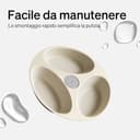 PETLIBRO Distributore Automatico Cibo Gatti Umido, Raffreddamento a Semiconduttore, 2,4 GHz Controllo Wi-Fi Smart App, Dispenser Automatico Cibo Umido, Fresco per 3 Giorni (Bianco) - 9