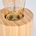 HOFSTEIN Tallsebo Table Lamp, Wooden Table Lamp in Natural Colours, Modern Light in Scandinavian/Boho Design, Switch on Cable, Height 12 cm, E27, Living Room, Bedroom, Dining Room, Hallway, Office - 7