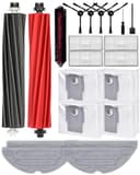 iRobacc 21 Pcs Replacement Parts for Roborock S8 PRO Ultra, 2 Main Brushes 4 Side Brushes 4 Dust Bags 4 HEPA Filters 4 Mops etc. - 1